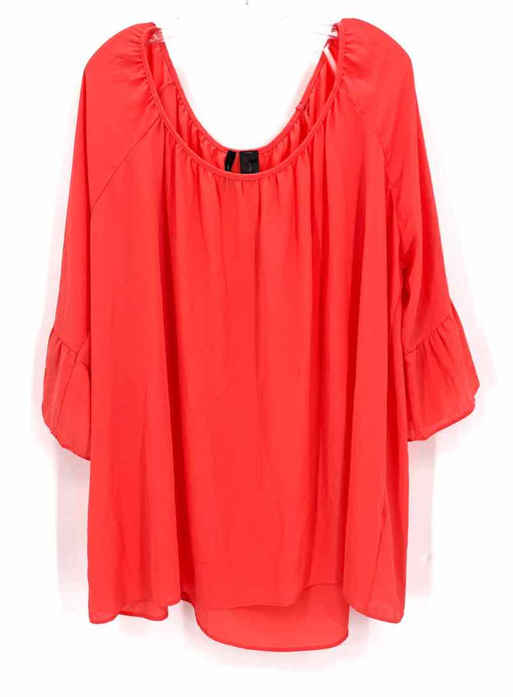 Size 3X NEW DIRECTION Salmon Shirt