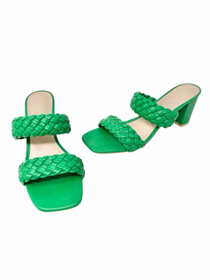 Shoe Size 9.5 Green Sandals