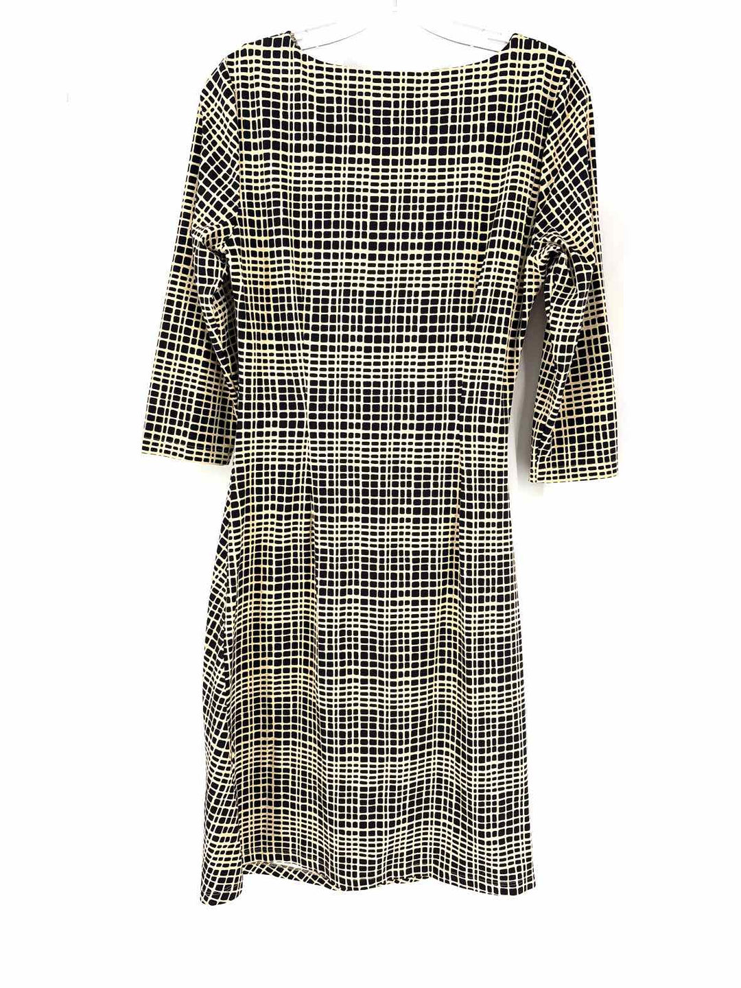 Size M J MCLAUGHLIN TAN PRINT Dress