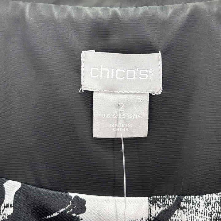 Size L Chico's Black Jacket