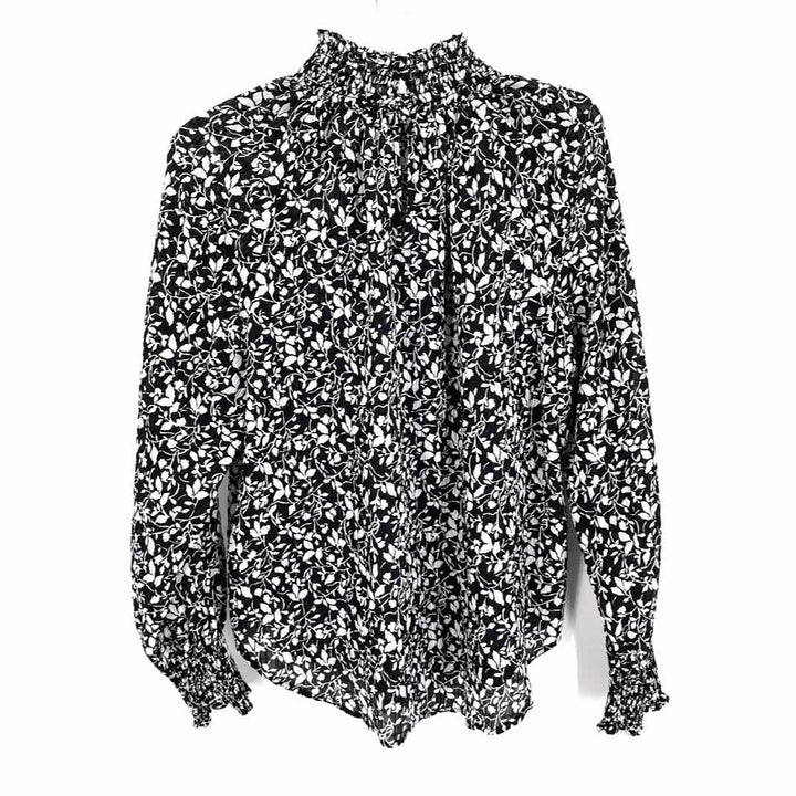 Size M LOFT Black/White Shirt