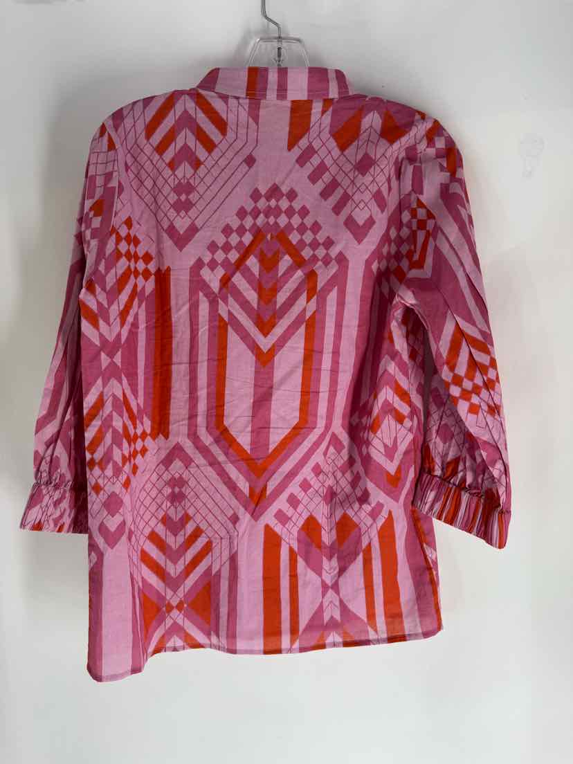 Size XS SHERIDAN FRENCH PINK PRINT Shirt