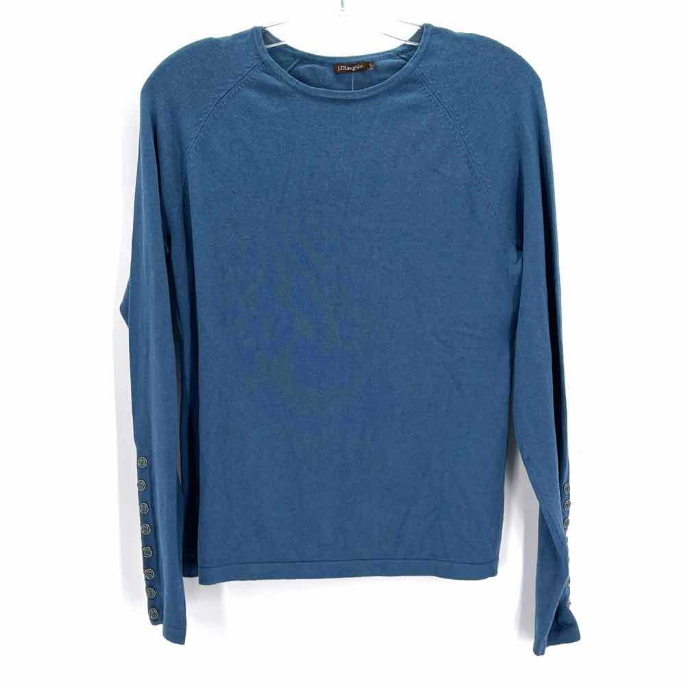 Size S J MCLAUGHLIN Blue Sweater