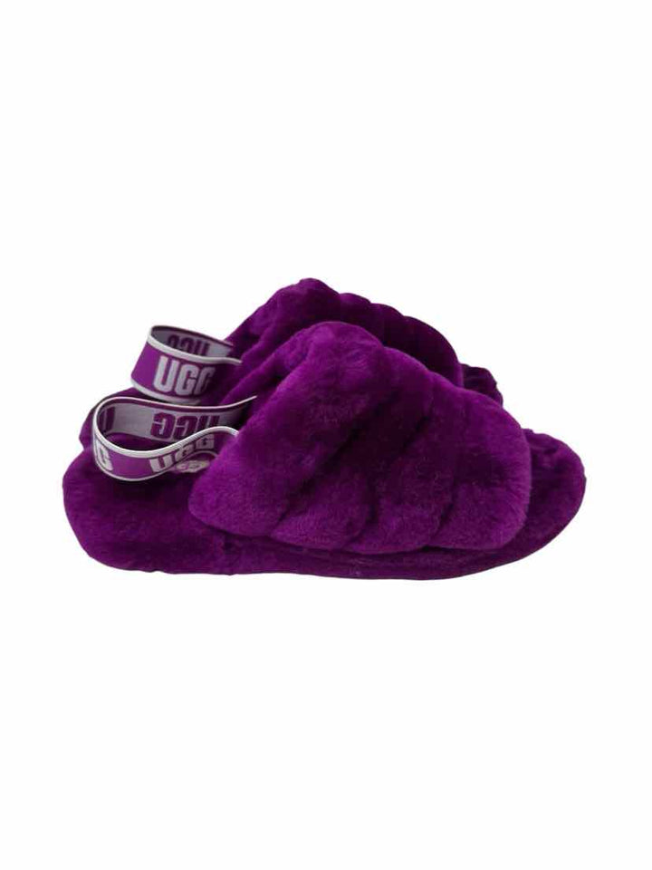 Shoe Size 9 Ugg Fuschia Slippers