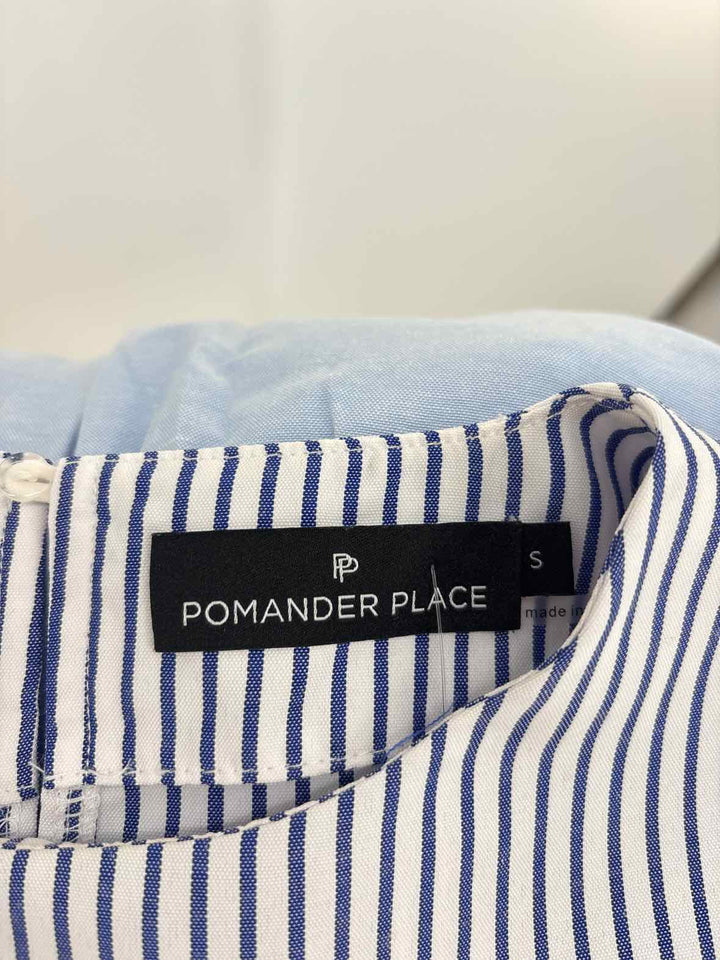 Size S POMANDER PLACE Blue Dress