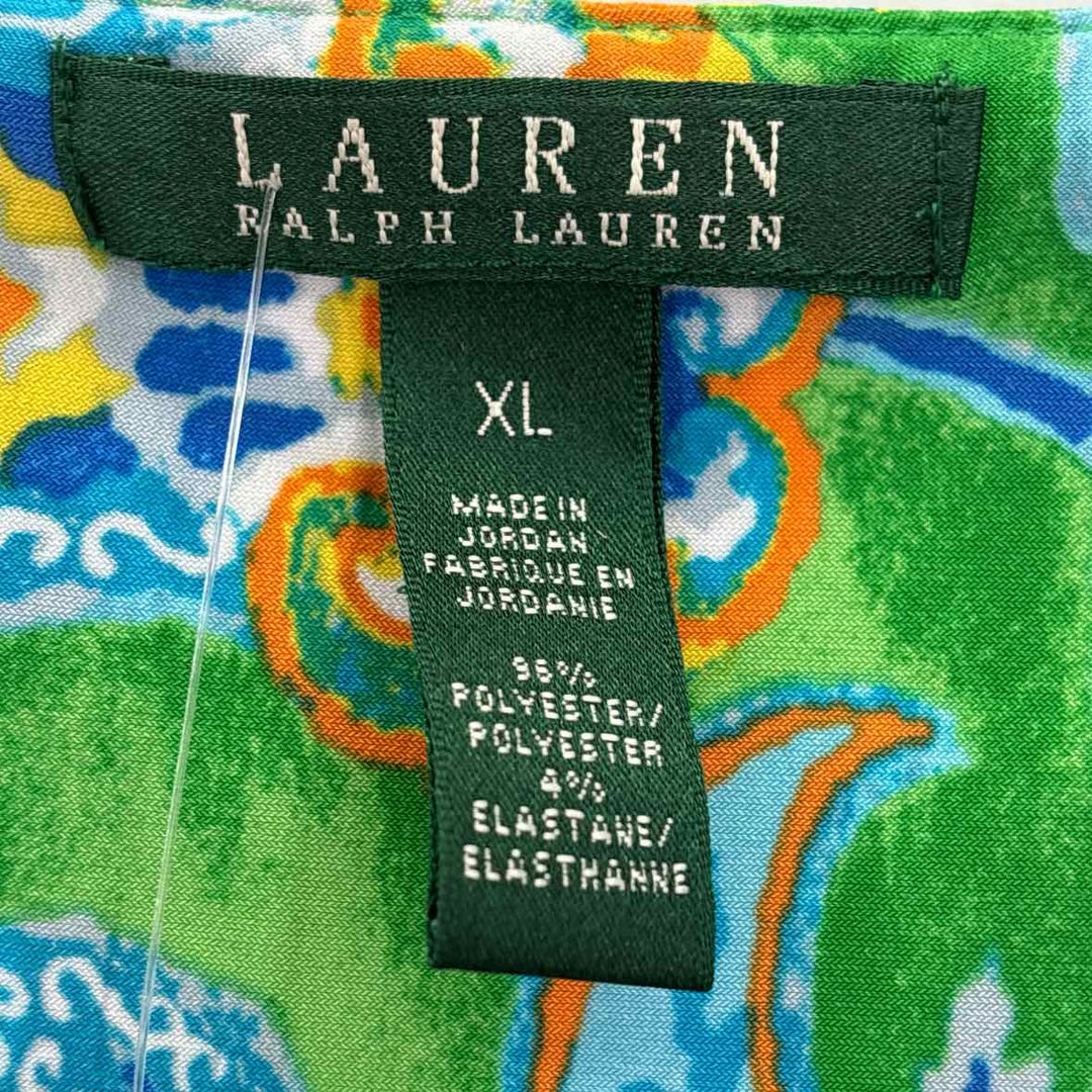 Size XL RALPH LAUREN Green Shirt