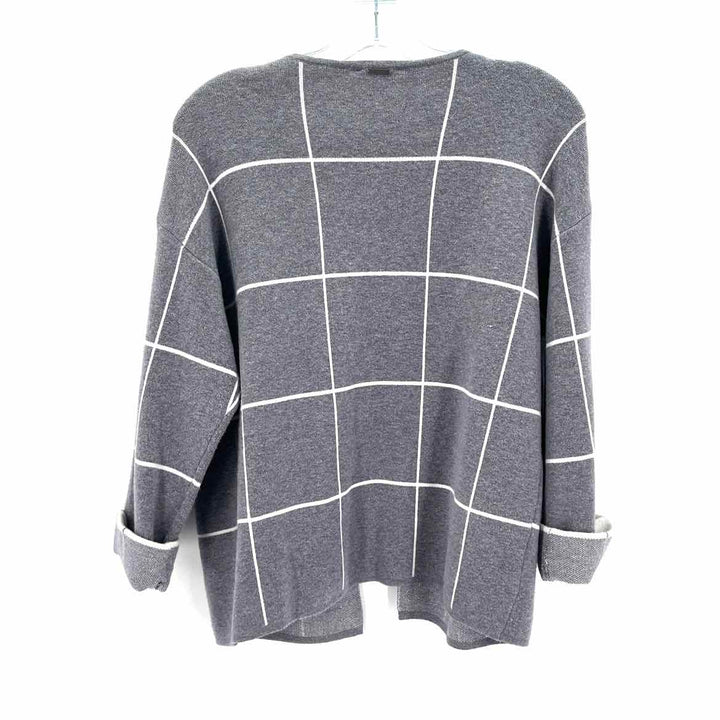 Size S SABINA Gray Cardigan