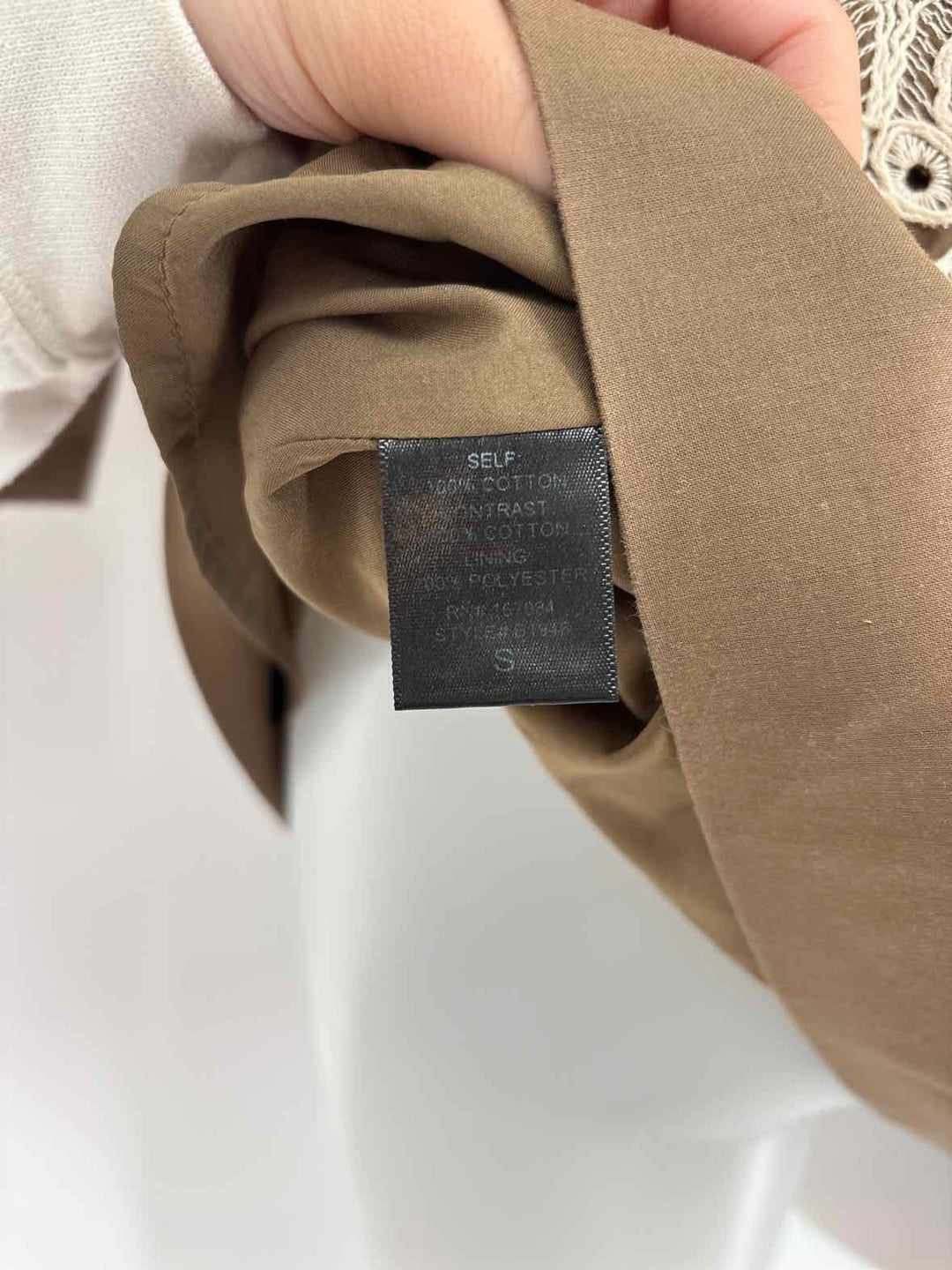 Size S TUCKERNUCK Brown Lace Dress