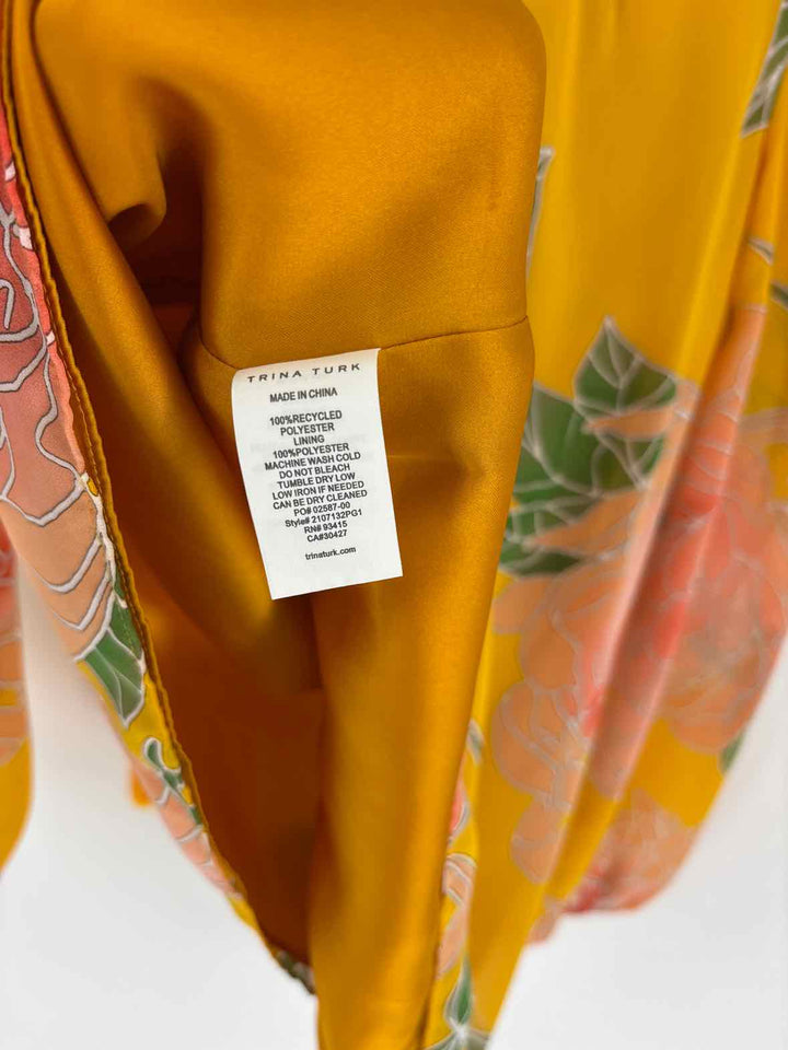 Size S TRINA TURK Yellow Shirt