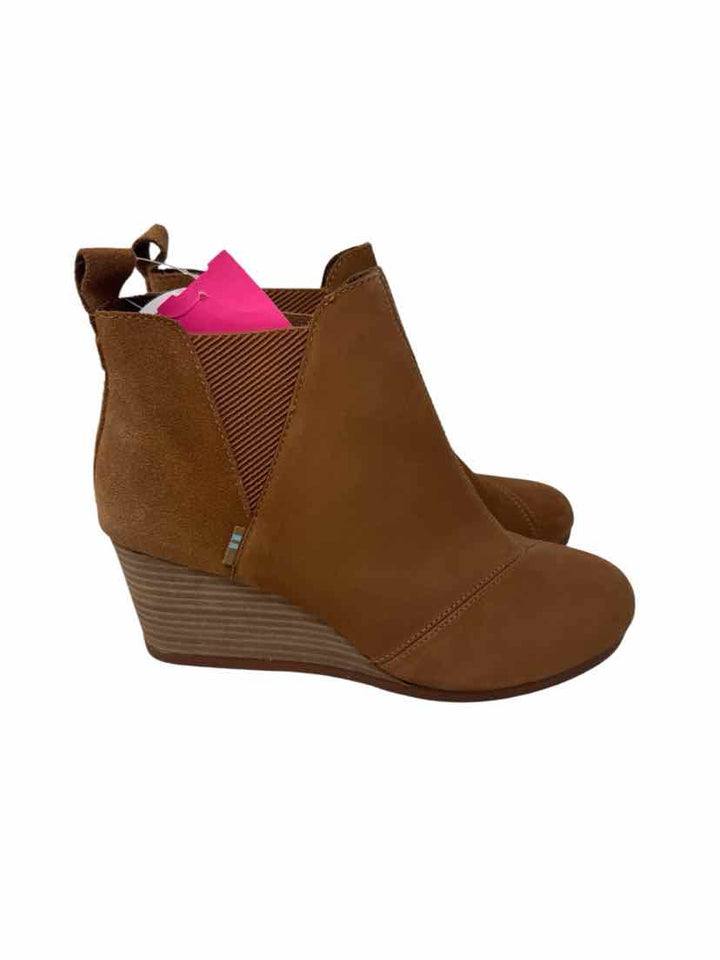Shoe Size 8.5 Toms Tan Boots