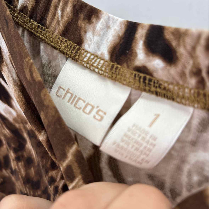 Size M Chico's Brown Skirt