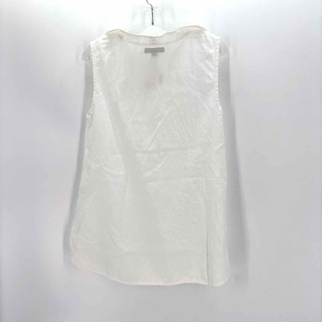 Size S F2F White Linen Shirt