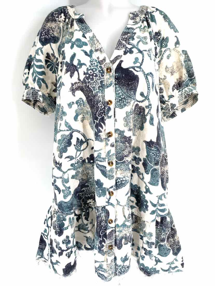 Size L Pilcro & the Letterpress White Dress