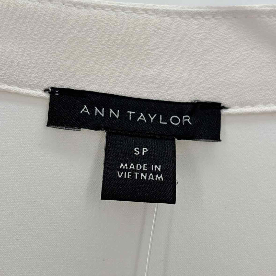 Size S Ann Taylor Cream Shirt
