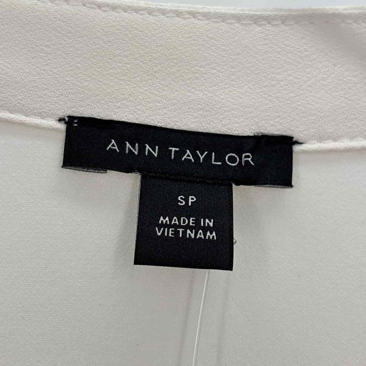 Size S Ann Taylor Cream Shirt