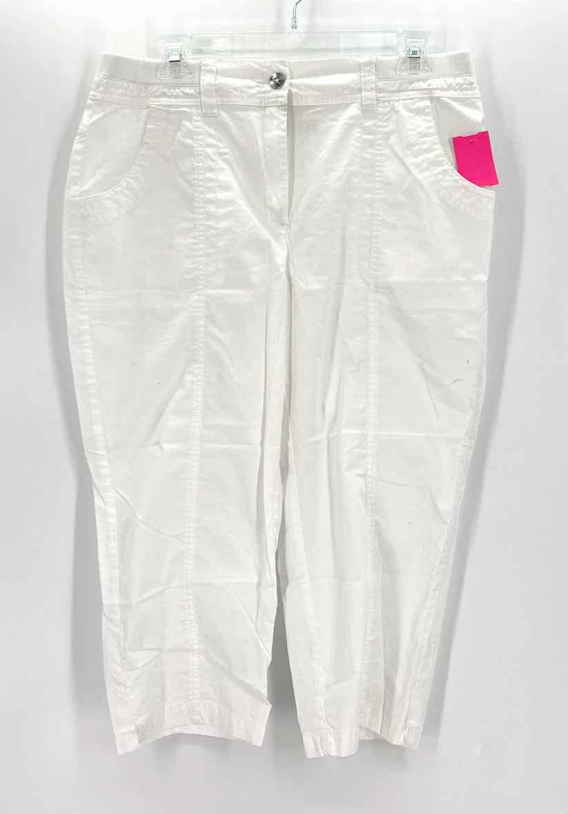 Size 1 Chico's White Pants