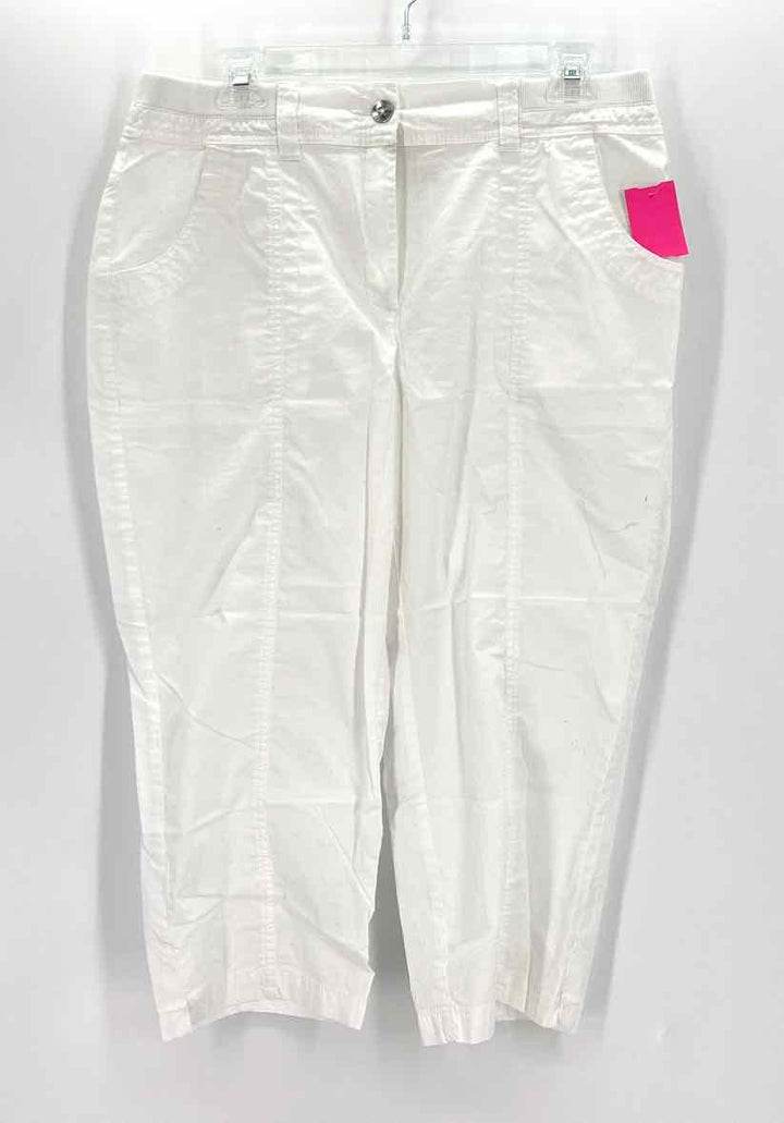 Size 1 Chico's White Pants
