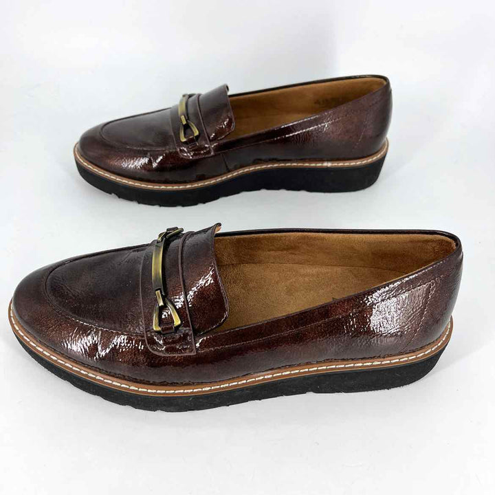 Shoe Size 8 Naturalizer Brown PATENT Loafers