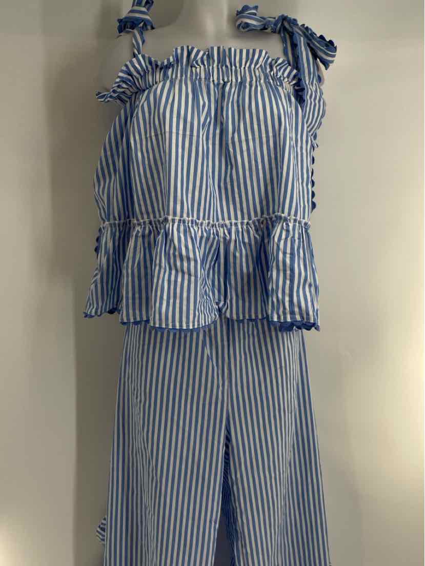 Size XL Blue Print Pajamas