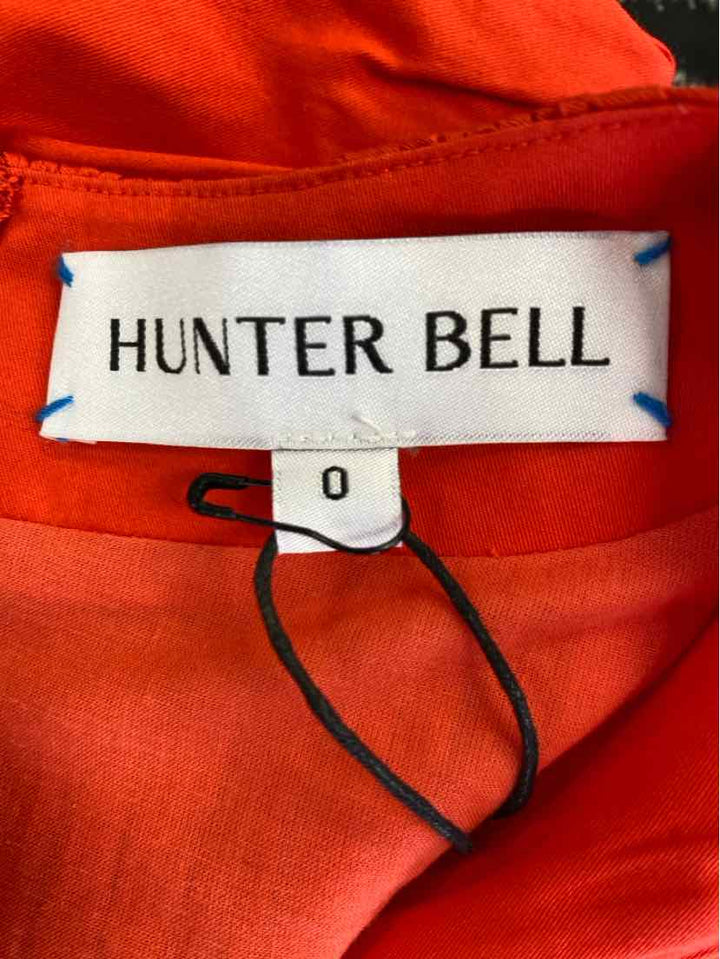 Size 0 Orange Shirt