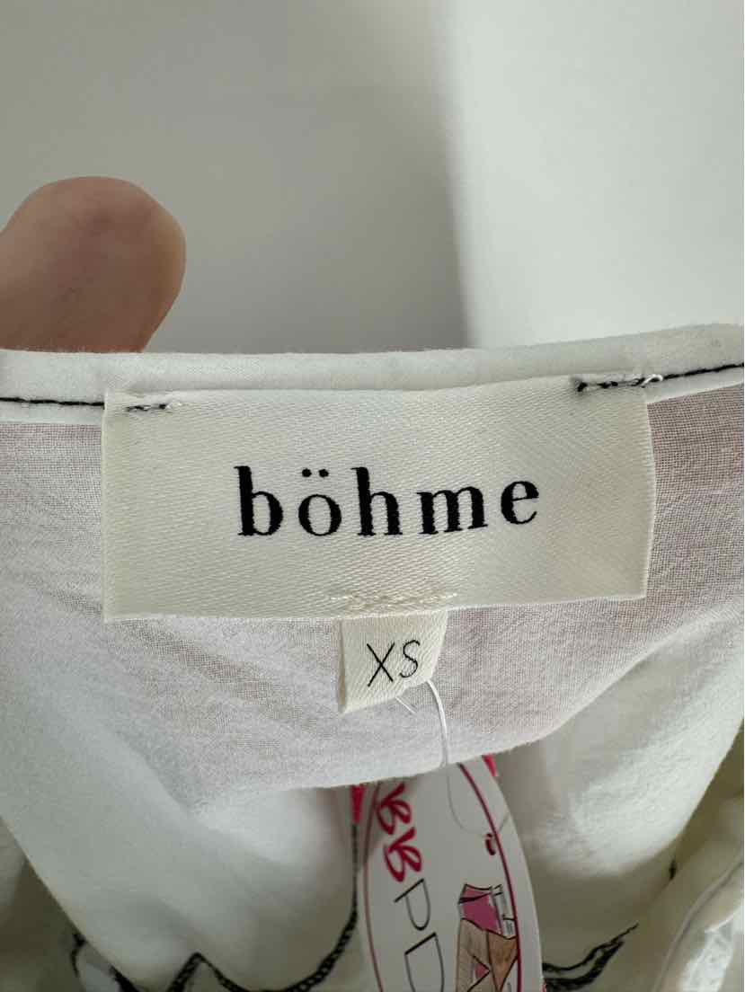 Size XS BOHME White Shirt