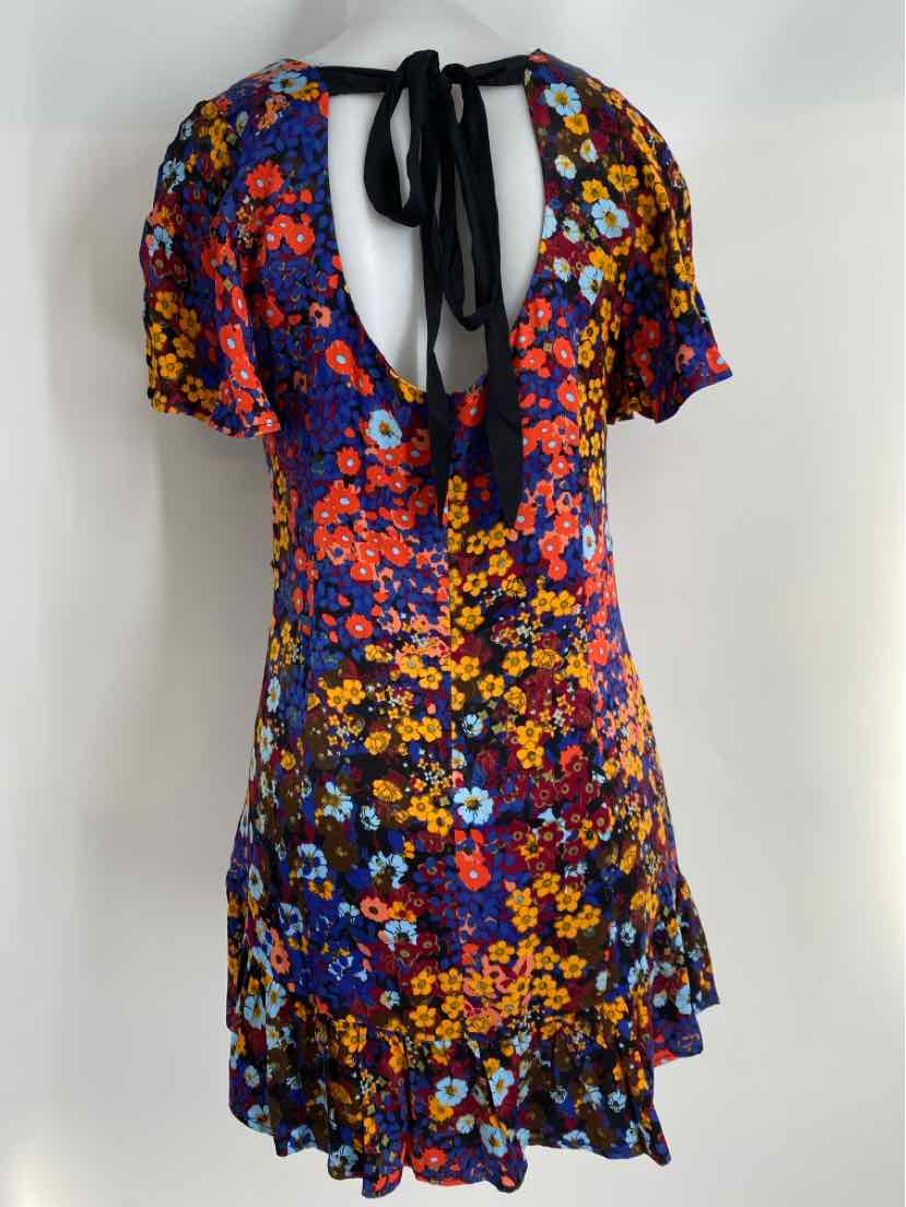 Size 6 Anthropologie Multi-Color Dress