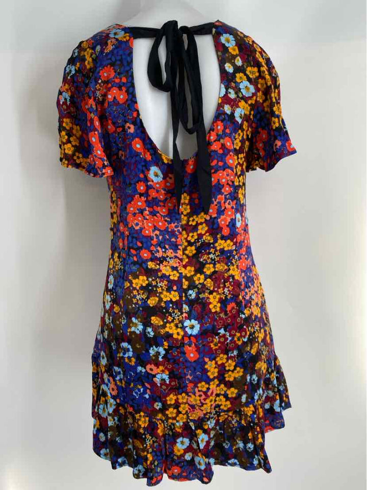 Size 6 Anthropologie Multi-Color Dress
