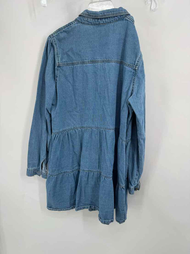 Size XL FREE PEOPLE Denim Dress