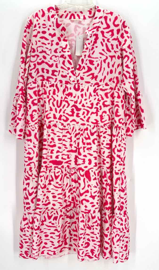 Size S PINK PRINT Dress