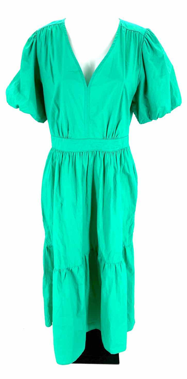 Size M FRENCH CONNECTION Green Dress
