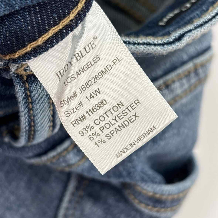 Size 14W JUDY BLUE Blue Denim Jeans