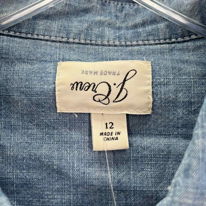 Size 12 J Crew Denim Shirt