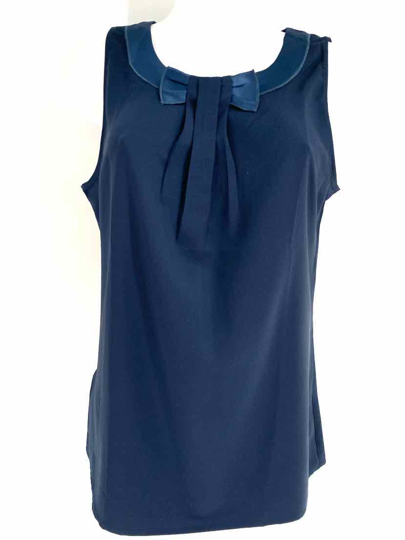 Size M Ann Taylor Navy Shirt