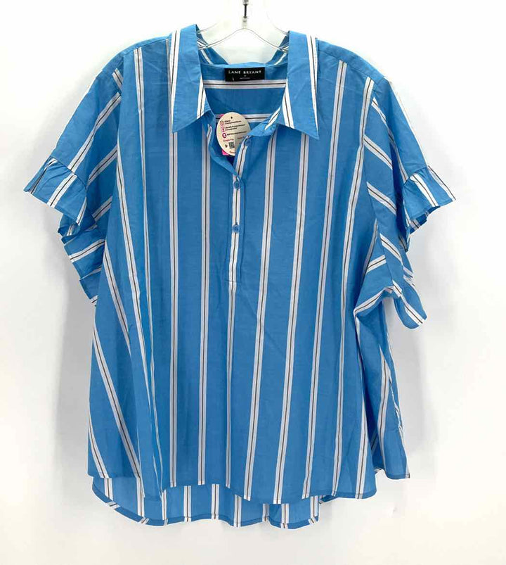Size 18 LANE BRYANT Blue Shirt