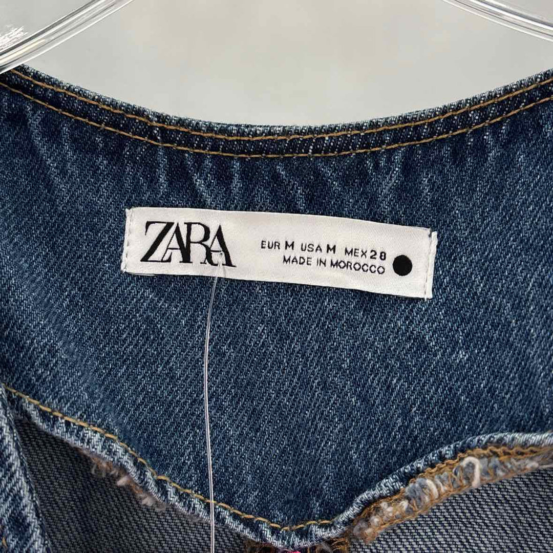 Size M ZARA Denim Dress