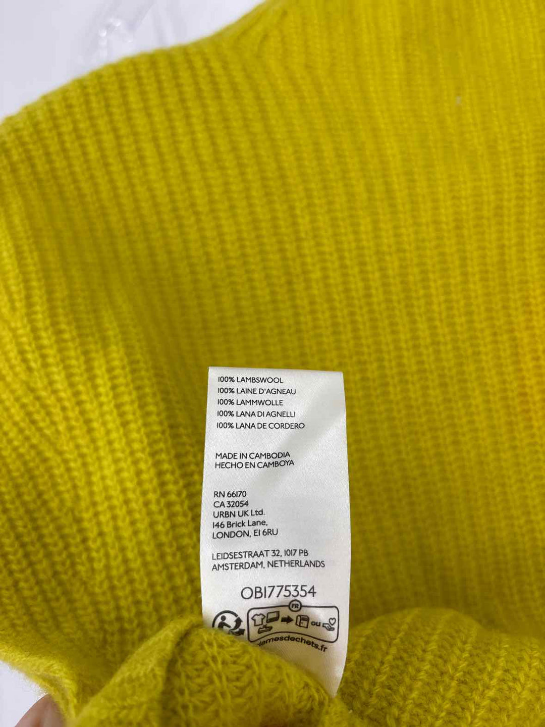 Size S MAEVE Yellow Shirt
