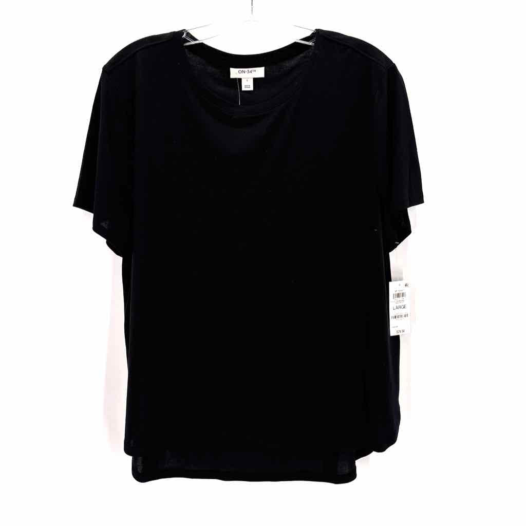 Size L ON 34TH Black Shirt