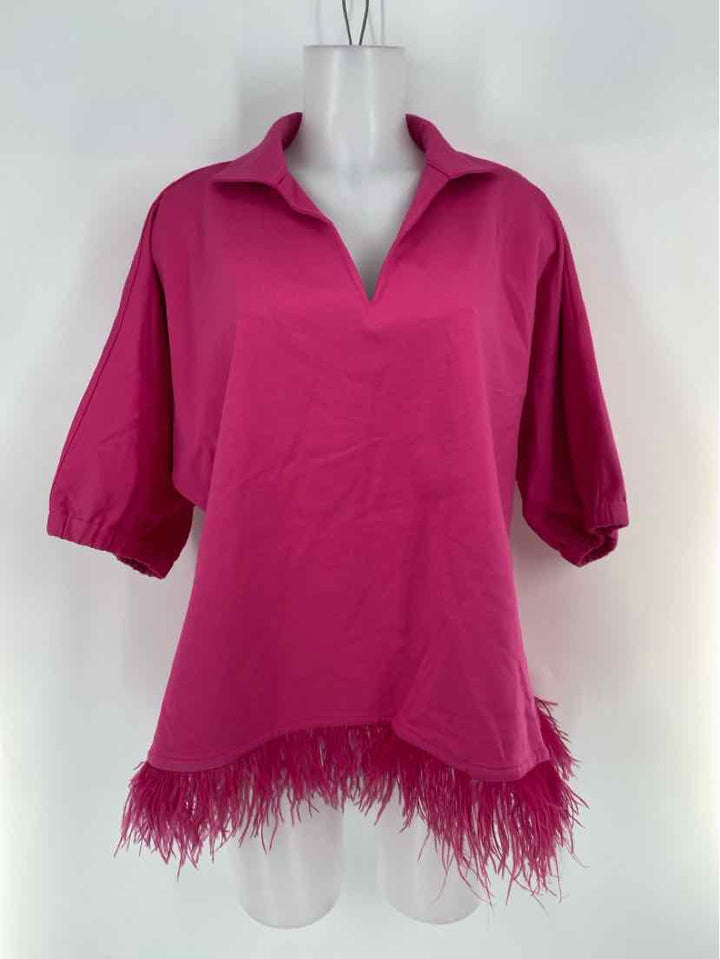 Size L EMILY MCCARTHY Pink Shirt