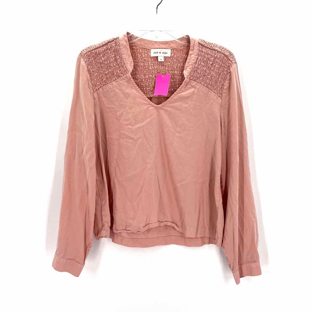 Size S CLOTH & STONE Pink Shirt