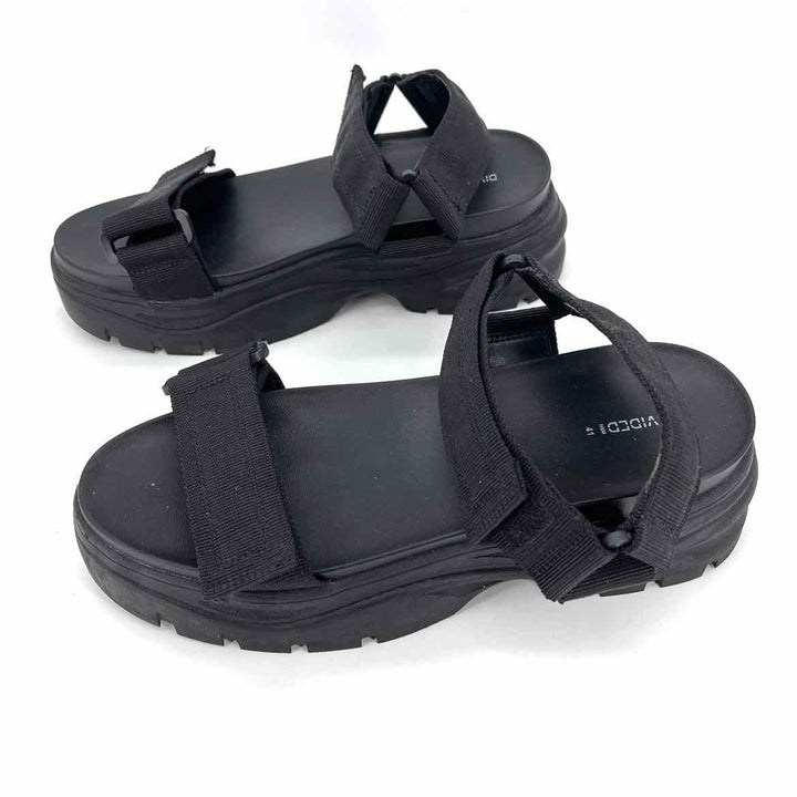 Shoe Size 41 H&M Black Rubber Sandals