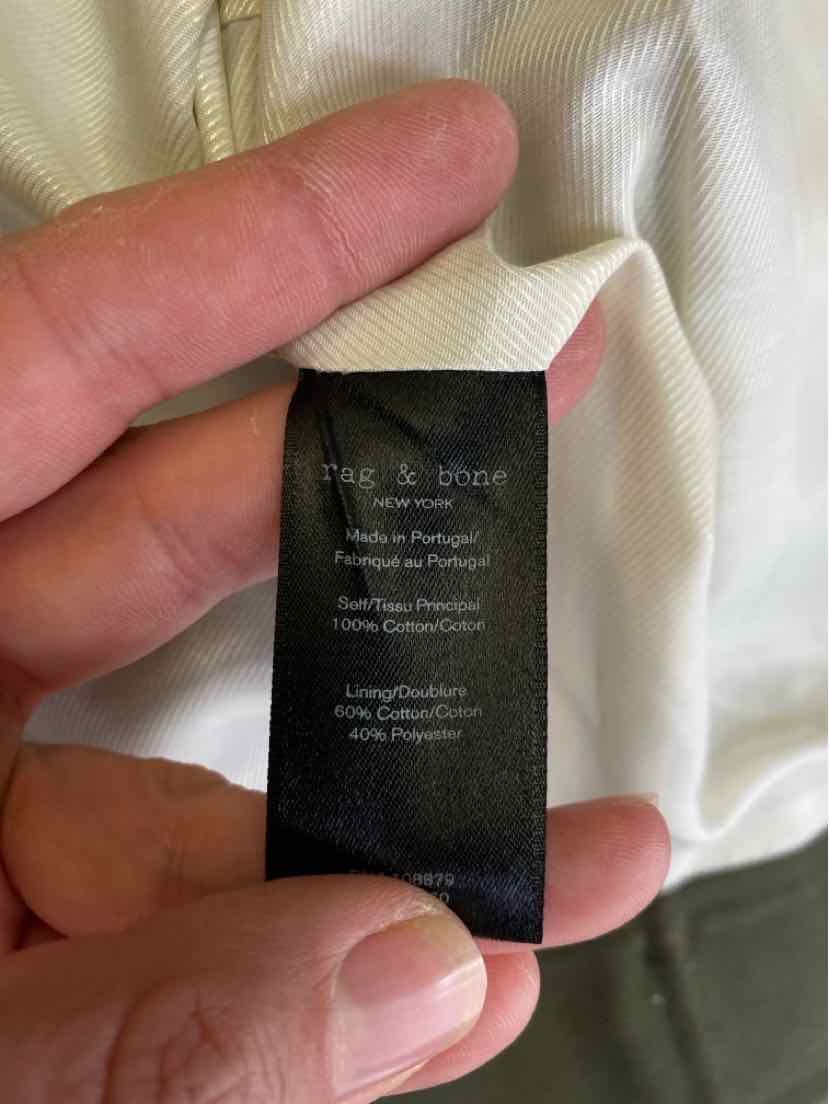 Size 0 RAG & BONE Olive Luxury - Jacket