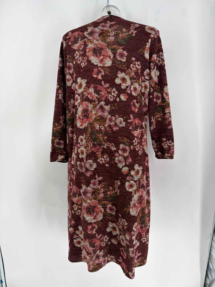 Size M lularoe Burgundy Cardigan