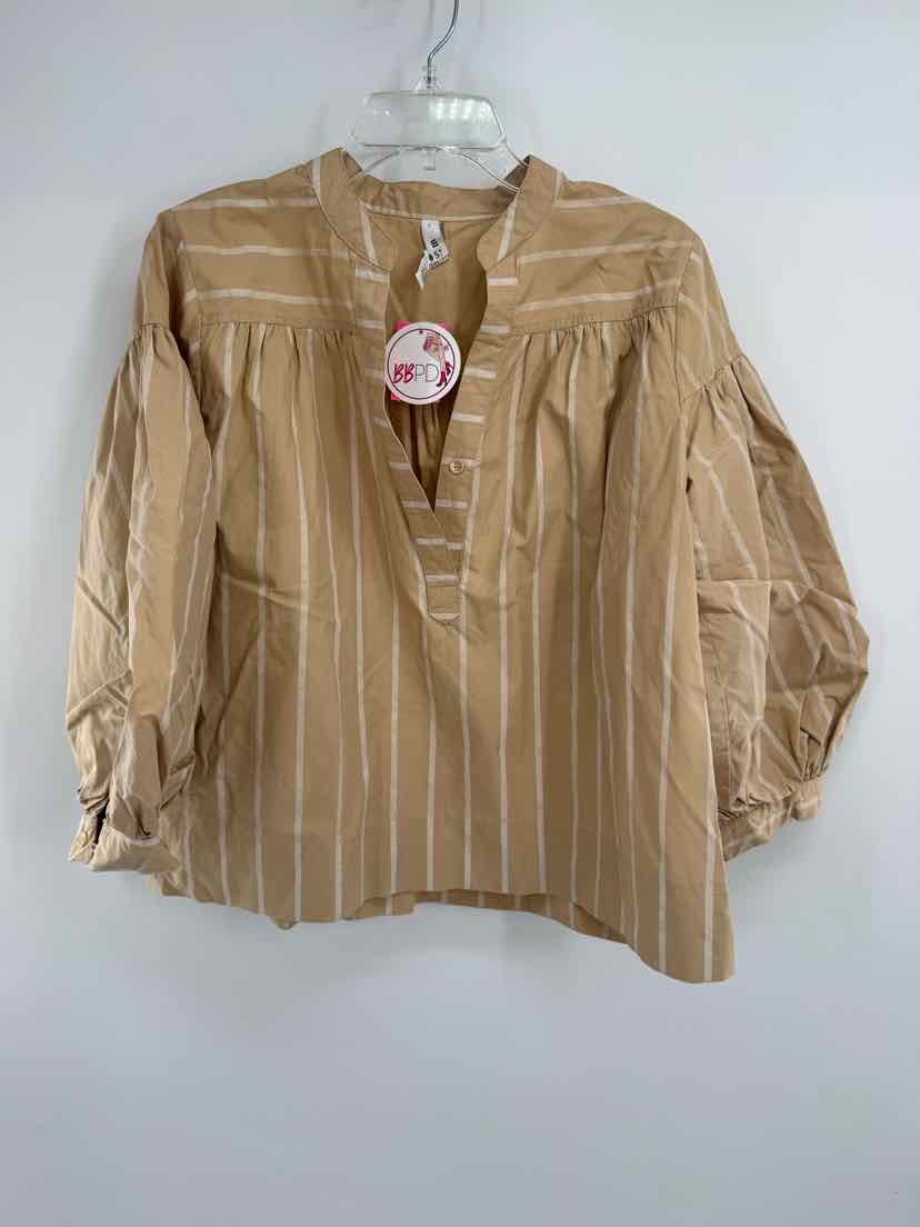 Size L GLAM Tan Shirt