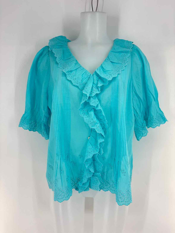 Size XL Talbots Blue Shirt