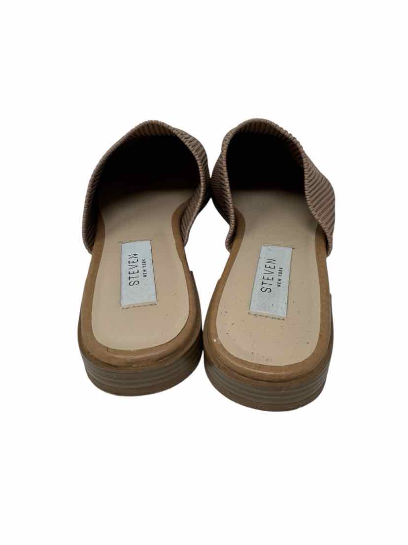 Shoe Size 7 STEVEN Brown Mules