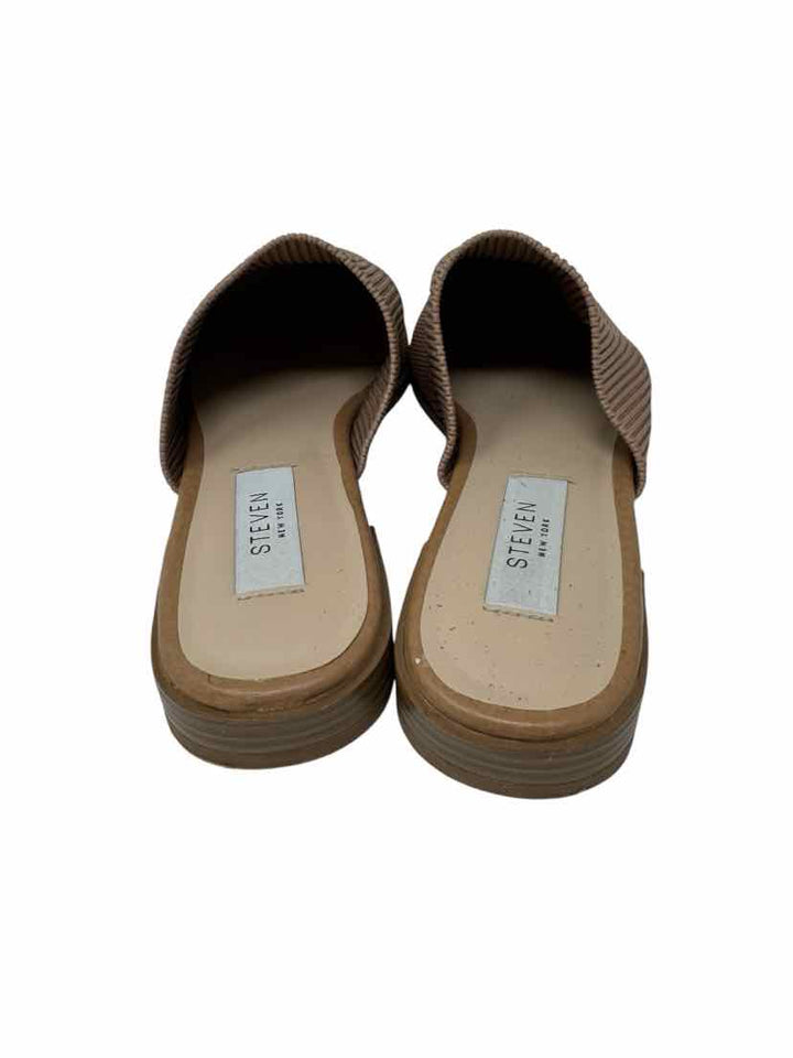 Shoe Size 7 STEVEN Brown Mules
