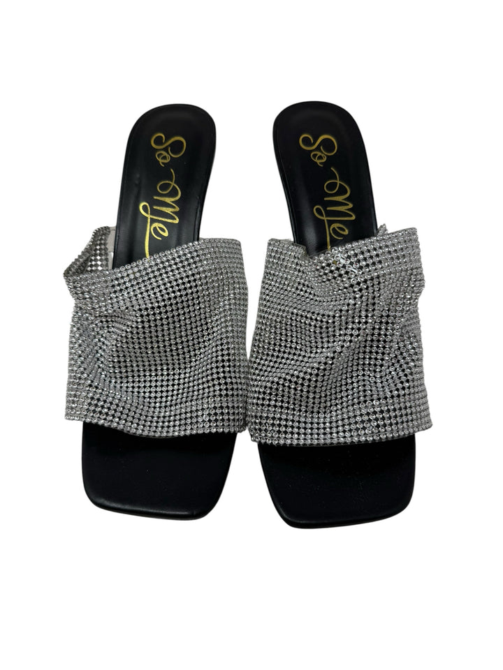 Shoe Size 7.5 Silver Sandals