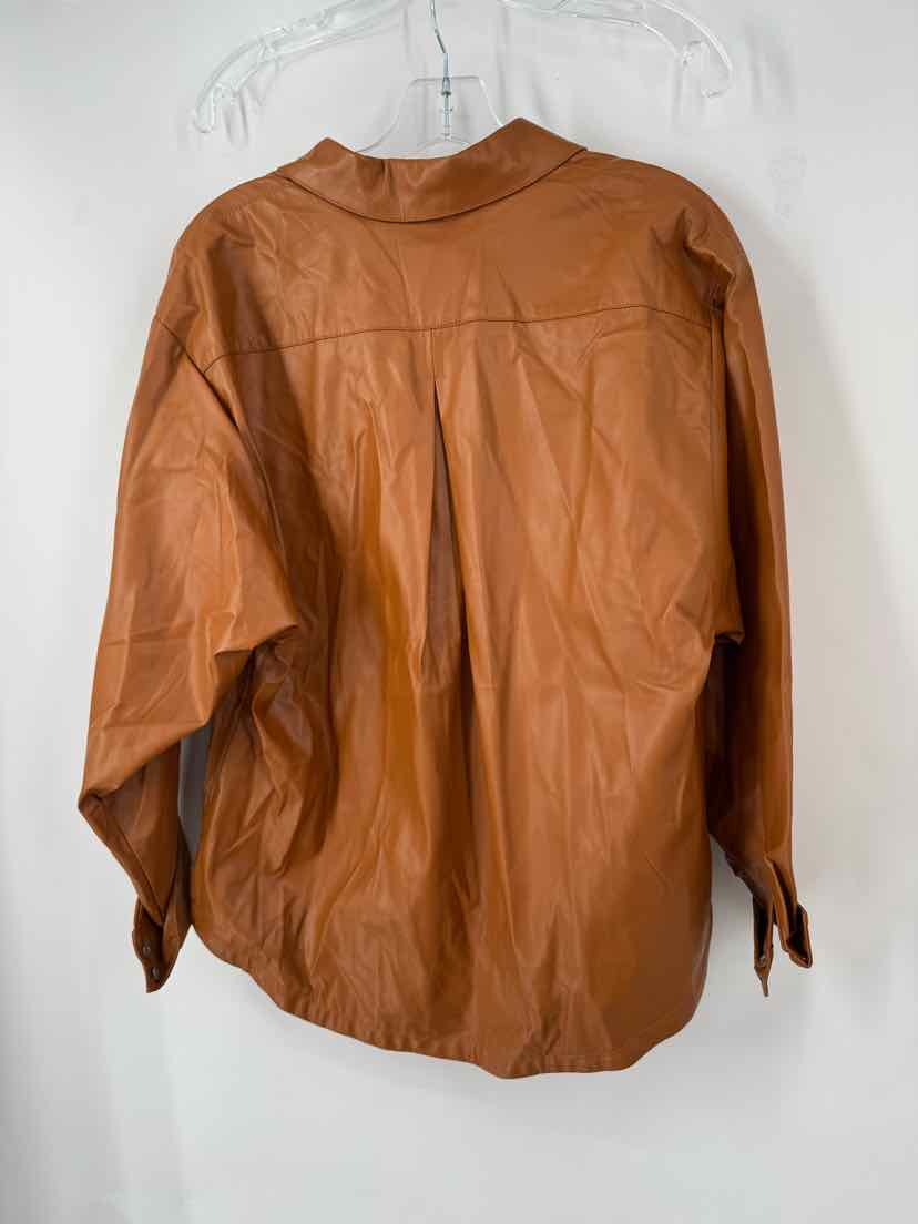 Size S Anthropologie Brown Shirt