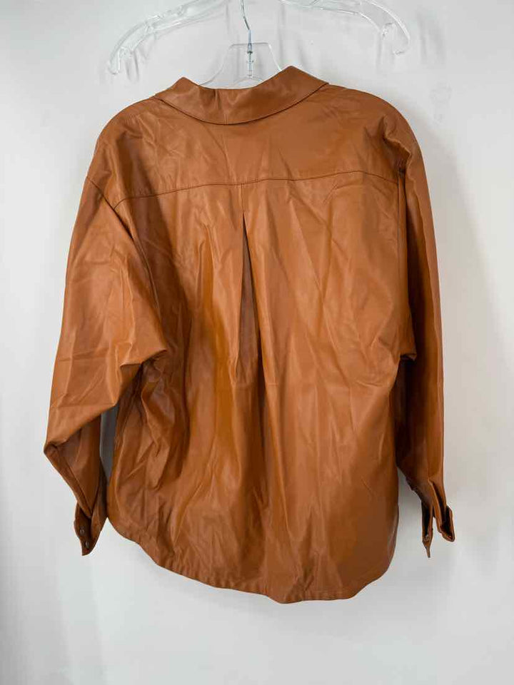 Size S Anthropologie Brown Shirt