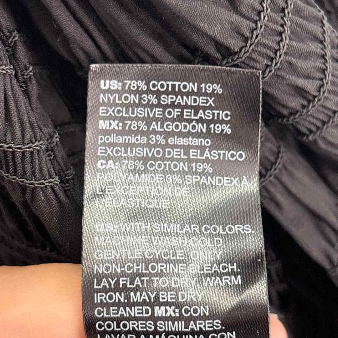 Size XL White House Black Market Black Cotton Shirt